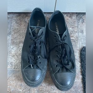 Black Mens Converse Size 10